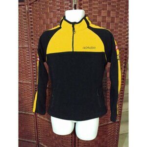 Womens Ski-doo Team 1/4 Zip Fleece Jacket Top Wasp Bee logo Small Snowmobile